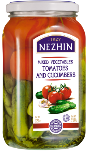 Marinated mixed vegetables NEZHIN, Nezhin style no.1, 920 g