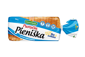 PUSRYČIŲ pieniška duona skrudinimui 500g