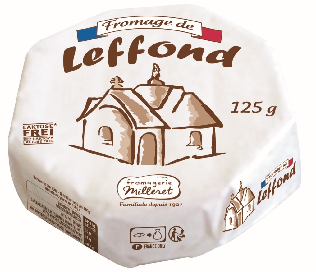 Mold cheese Brie, LEFFOND, 125g
