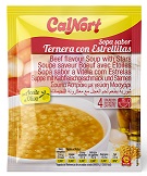 Greitai paruošiama sriuba CALNORT, jautienos skonio, 66g