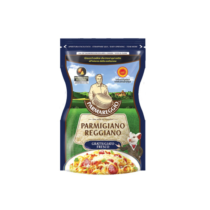 Cheese PARMAREGGIO Parmigiano Reggiano, grated, 100 g