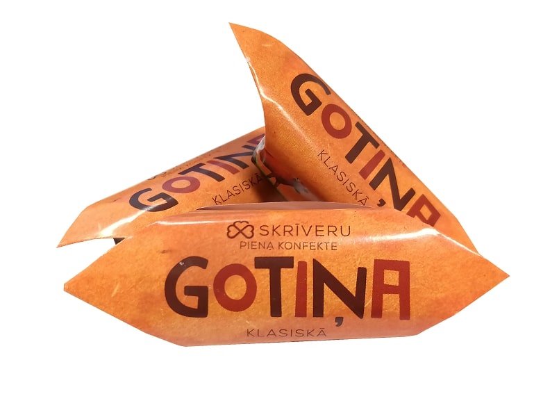 Milk sweets SKRĪVERU SALDUMI, GOTINA, 1 kg
