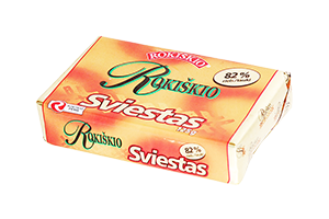 ROKIŠKIO sviestas 82% 125g