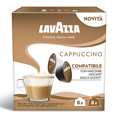 Lavazza Cappuccino Coffee Capsules, 200 g