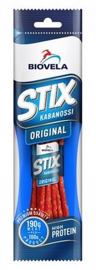 Hot smoked KABANOSSI sticks, a. r., 100 g