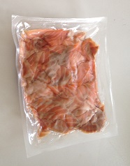 Cold smoked salmon back JUNGA, (brown meat), 200 g