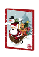 Advento kalendorius HAPPY SANTA, 50 g