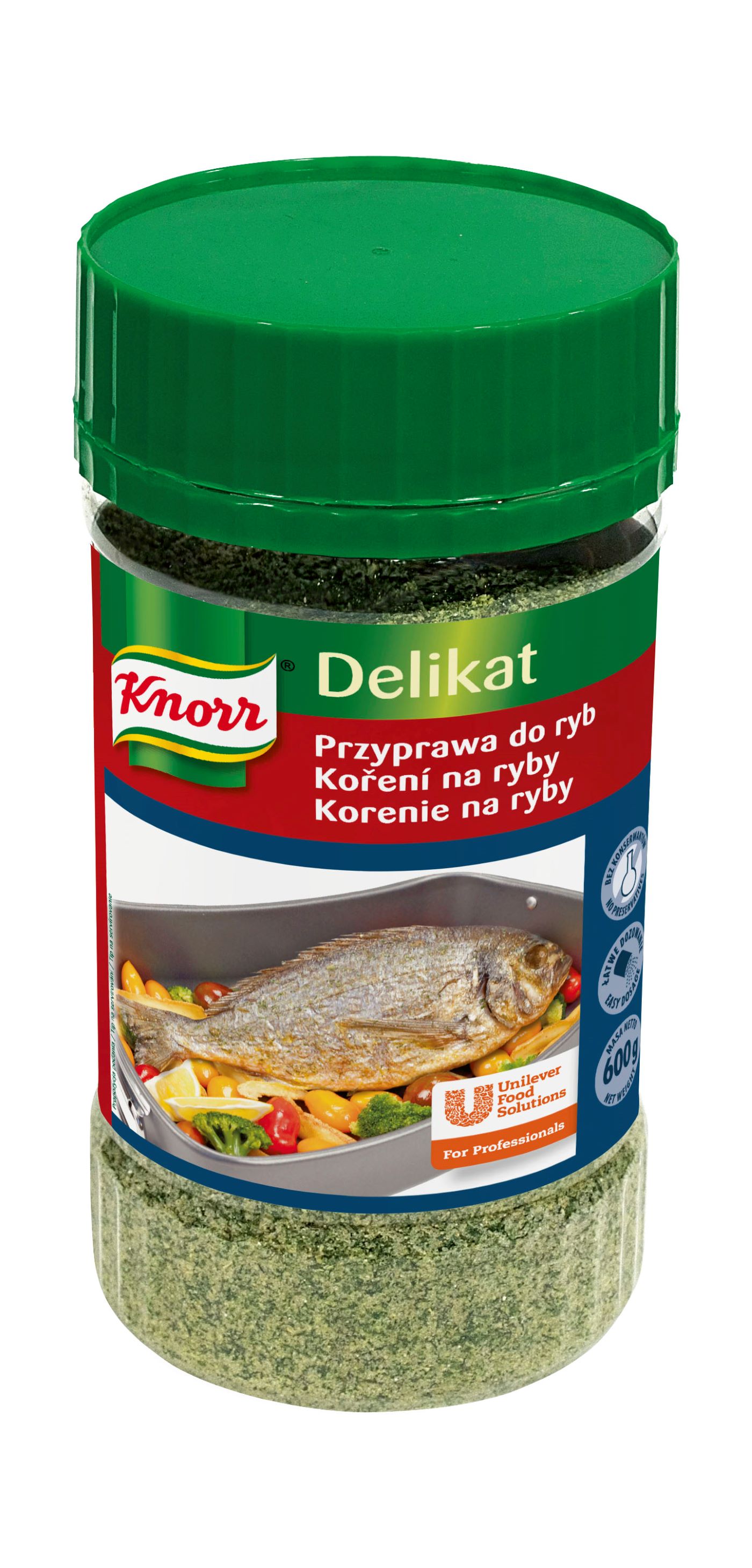 Delicat seasoning for fish KNORR, 600 g