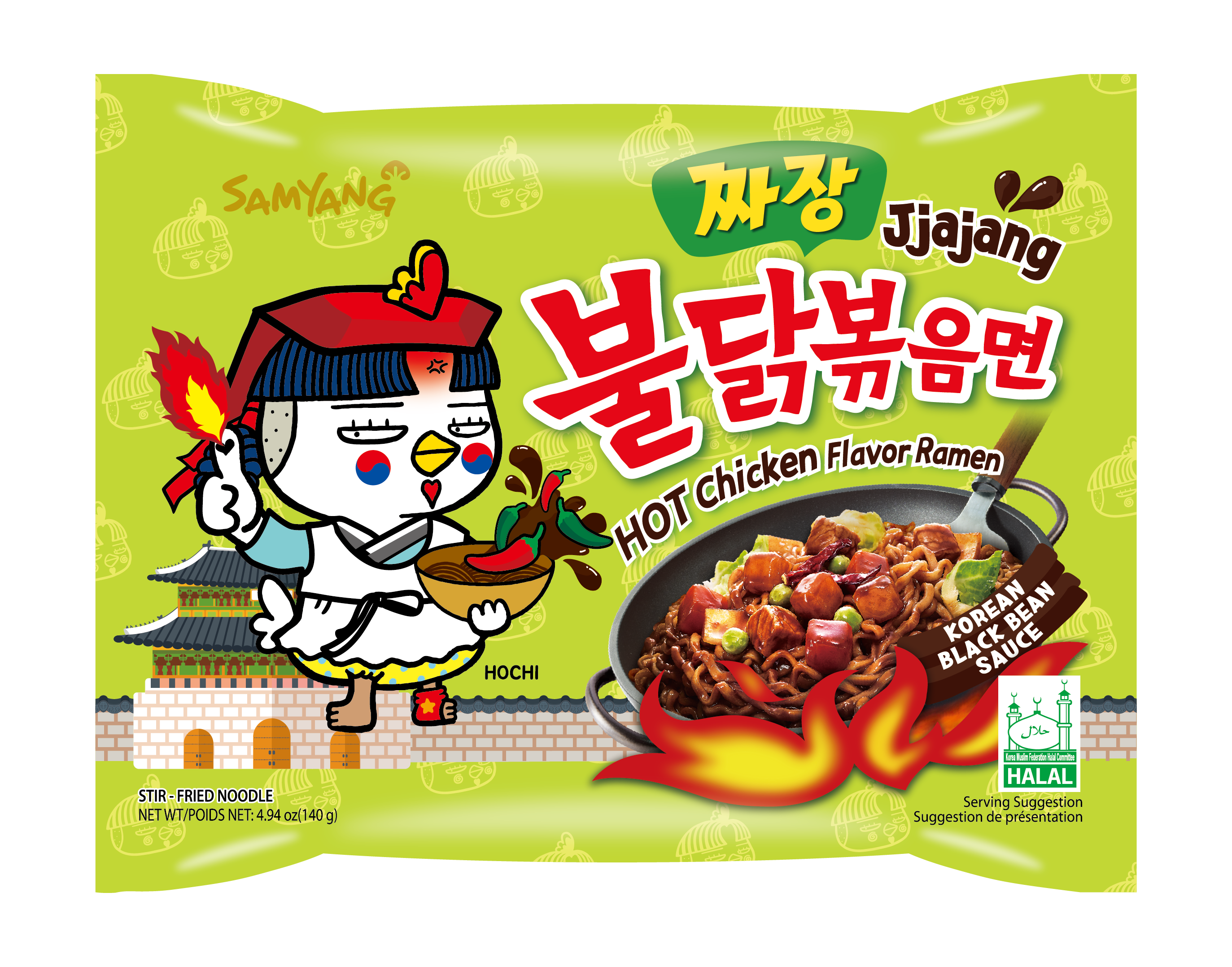 Ramenas SAMYANG, Jjajang Black Bean Sauce, 140g