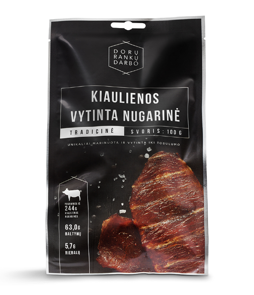 Dried pork loin DORA, a.r., 100 g