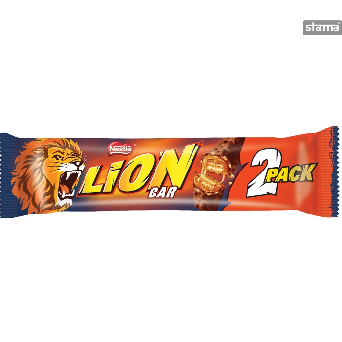 Waffer bar LION 2 pack, 60 g