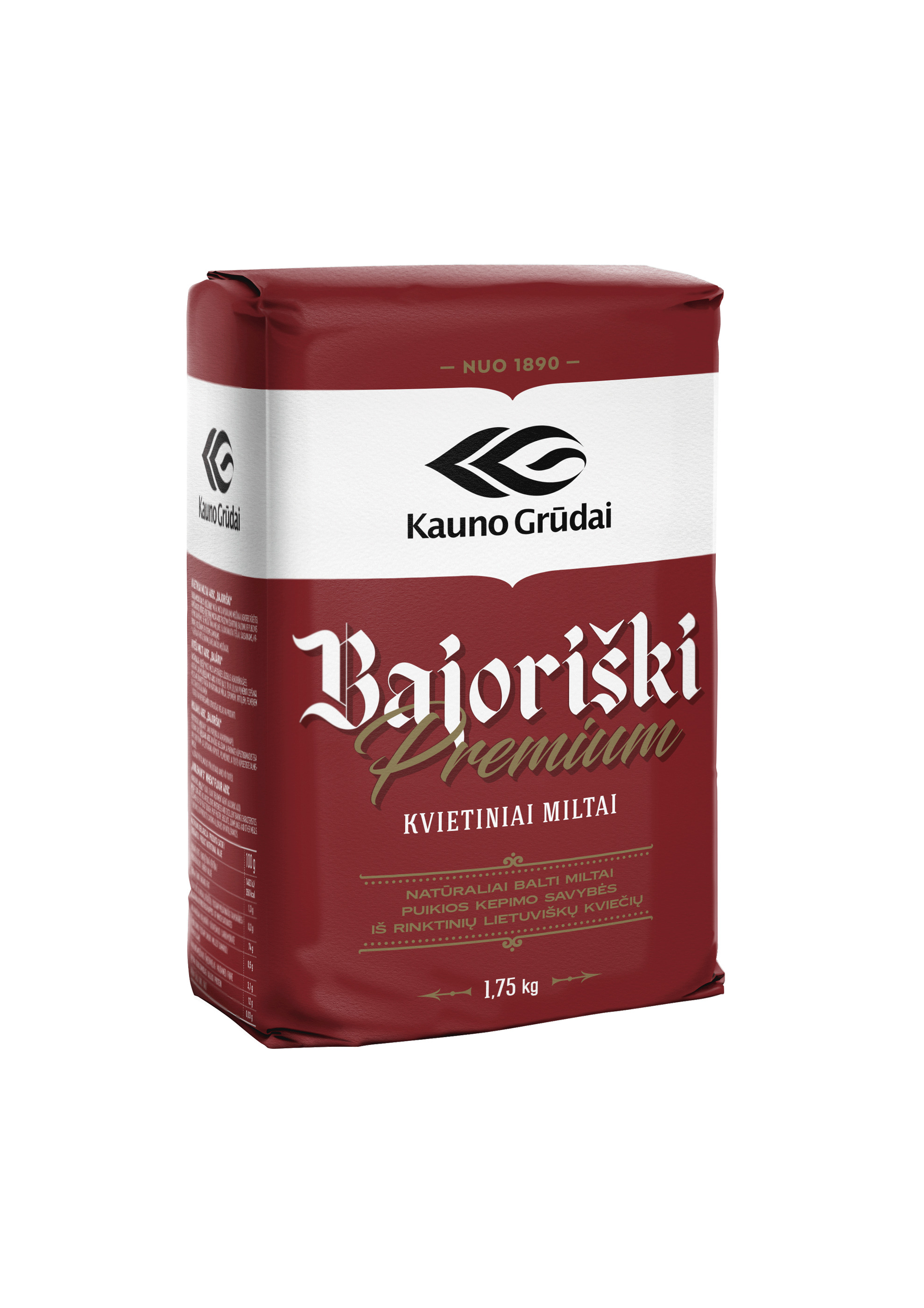 Wheat flour BAJORIŠKI 405 C, 1.75 kg