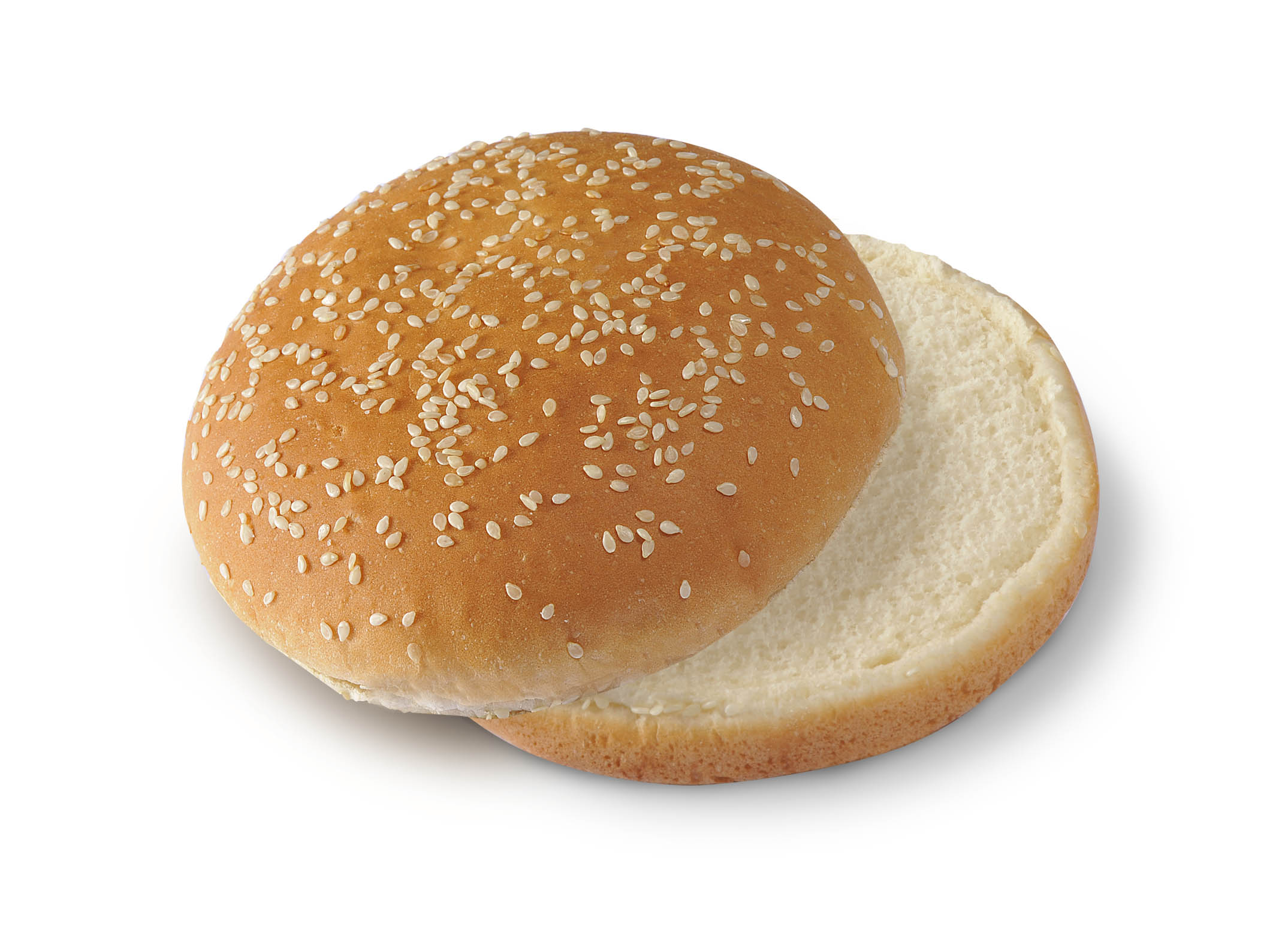 Frozen hamburger bun with sesame, 8  g  x 15vnt