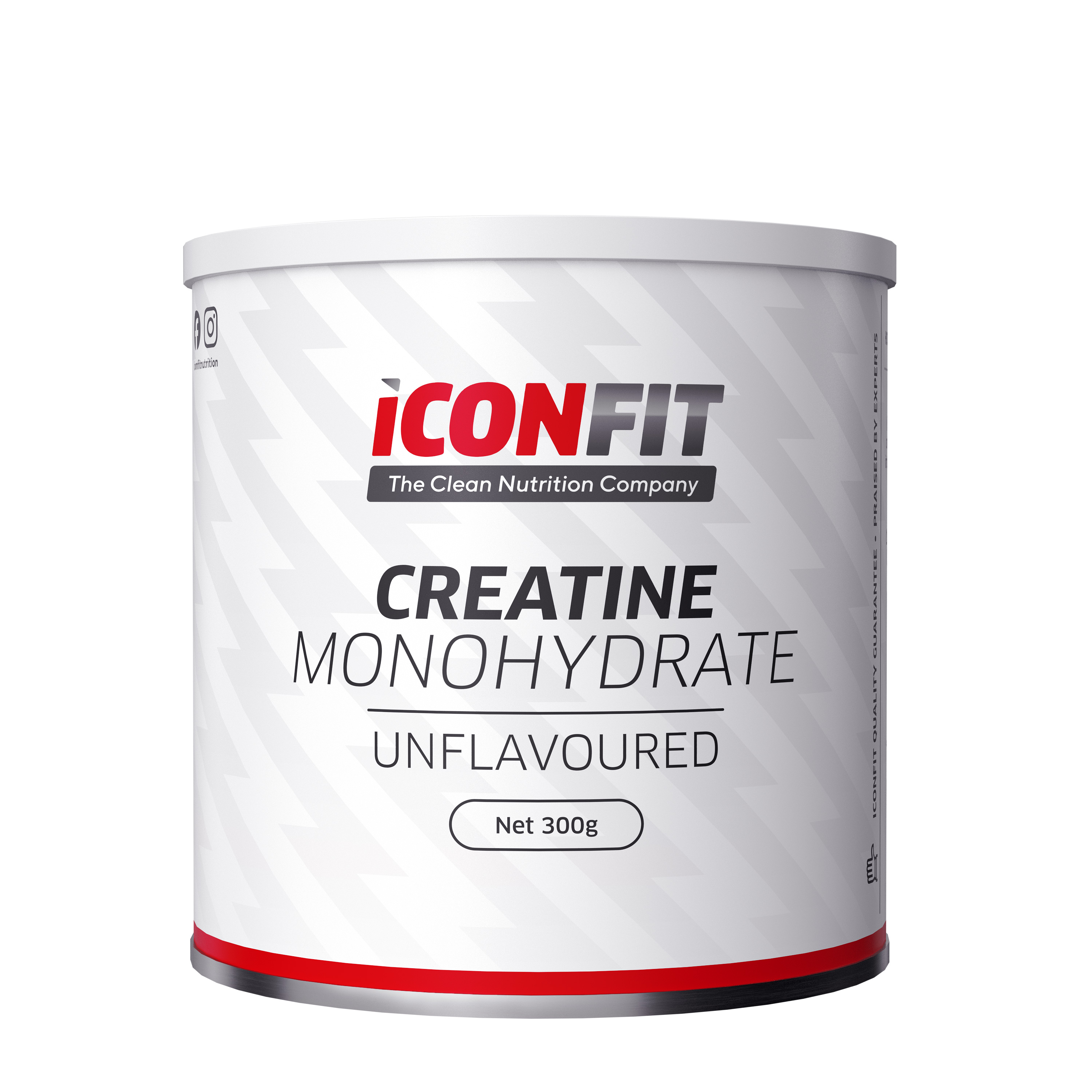 Micronized Creatine ICONFIT, monohydrate, 300 g