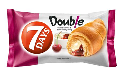 7 DAYS Raguolis with vanilla and cherry flavored fillings, 60 g