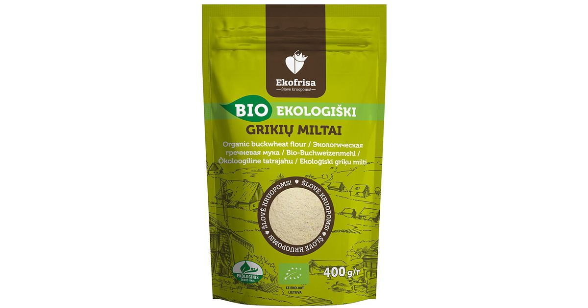 Buckwheat flour, organic
