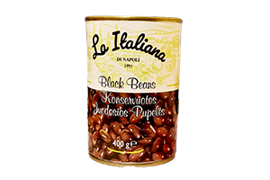 Canned Black Beans LA ITALIANA 400g