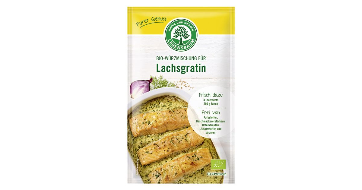 Prieskonių mišinys lašišų apkepui, ekologiškas