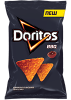 Barbekiu skonio kukurūzų traškučiai DORITOS, 100 g