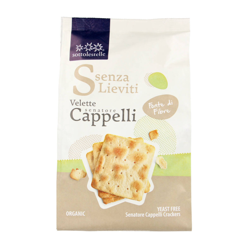 Yeast-free crackers SENATORE CAPPELLI, organic