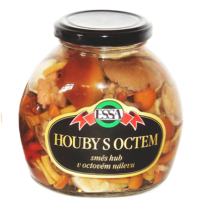 ESSA pickled mixed mushrooms in sweet and sour marinade, 530 g