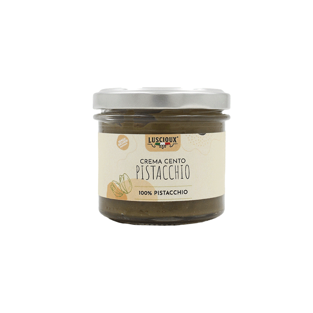 Pistachio nut cream LUSCIOUX, 100%, 90 g
