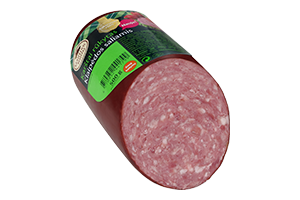 KLAIPĖDOS karštai rūkytas saliamis 500g