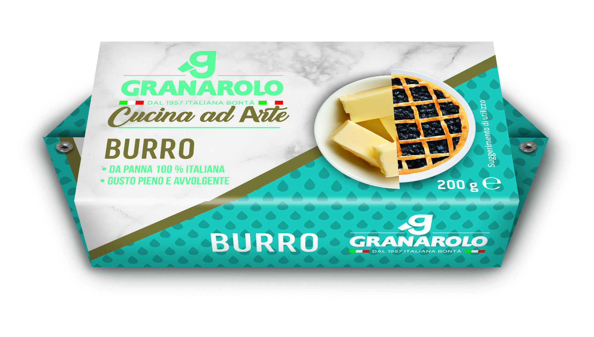 Butter GRANAROLO, 83%, 200 g