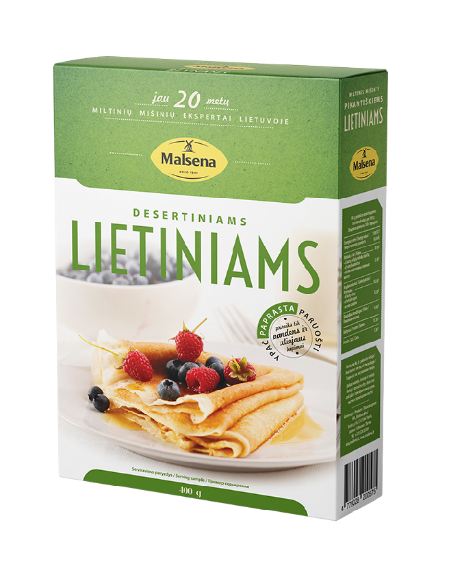 Flour mix for crepes, 400 g