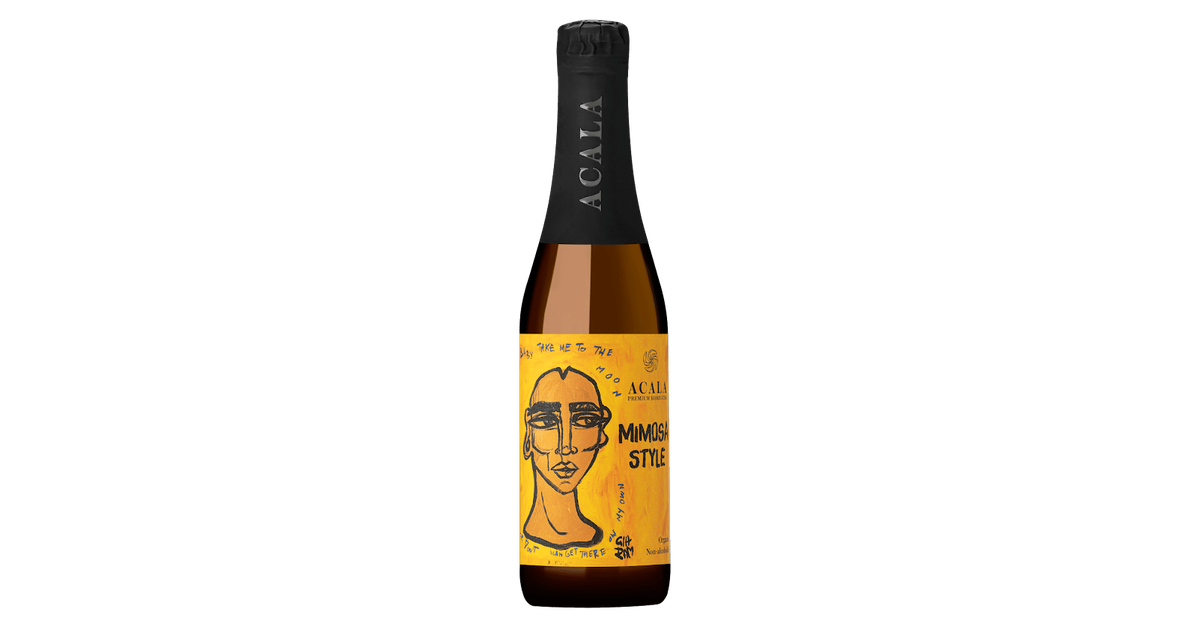 Sparkling tea drink 'Mimosa Style', organic