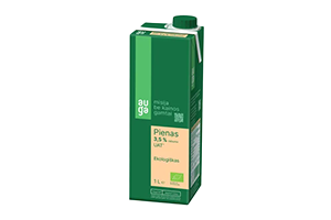 AUGA organic UHT milk 3.5% 1l