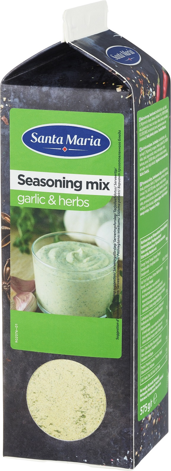 Garlic & Herbs Seasoning Mix SANTA MARIA 575g