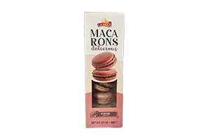 Kakavos skonio sausainiai MACARONS LA MOLE 90g