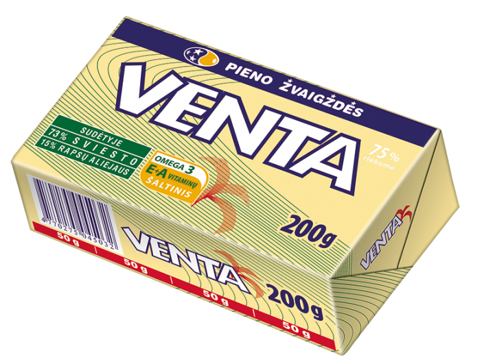 Riebalų mišinys VENTA, 75% , 200 g