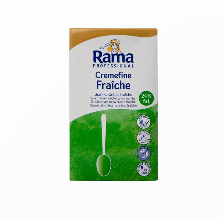 RAMA Cremefine Fraiche kremas, 24%,1 l (M)