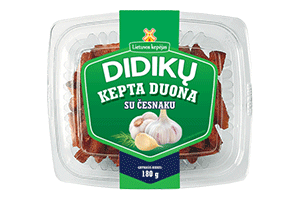 DIDIKŲ kepta duona su česnaku, 180g