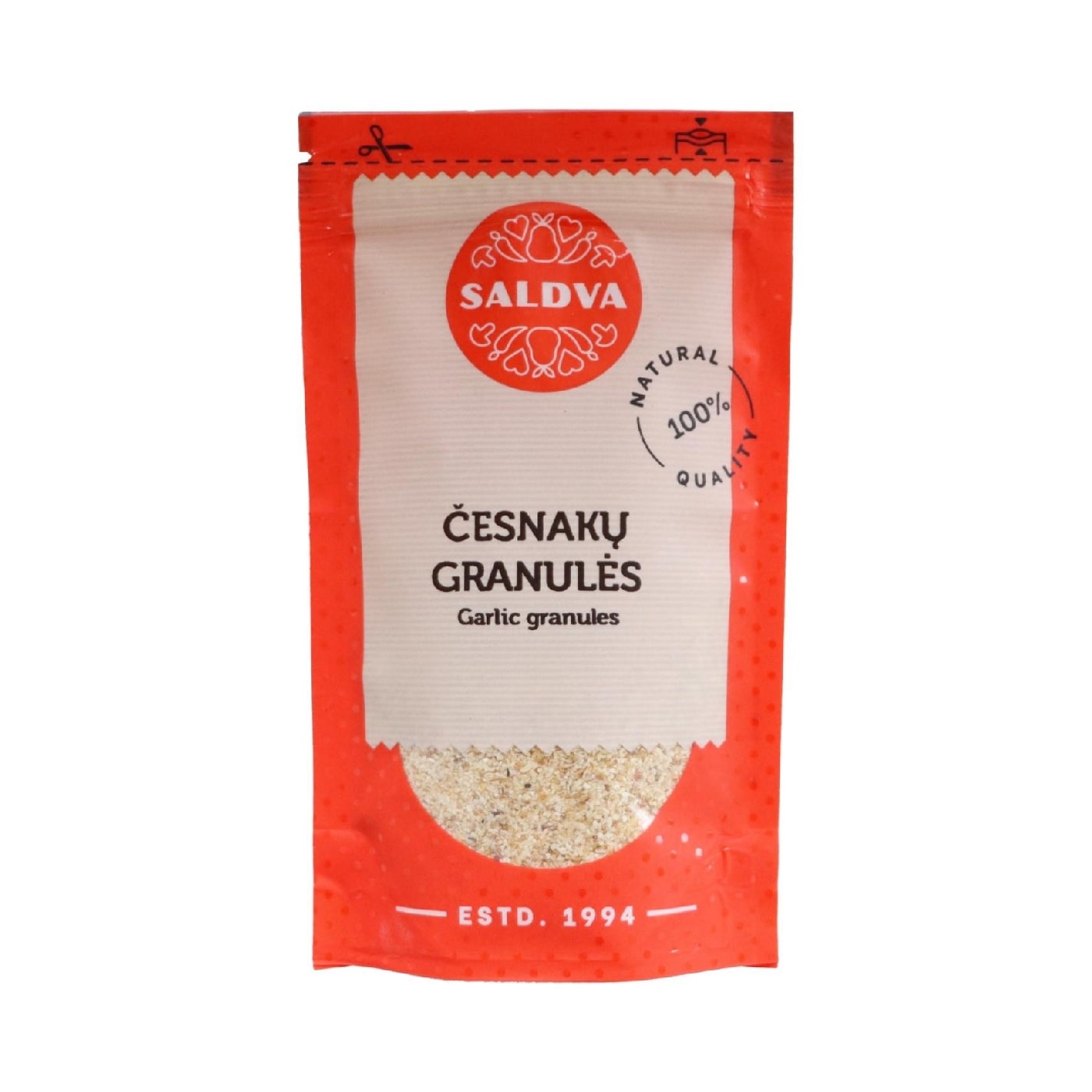 Garlic granules SALDVA, 32 g