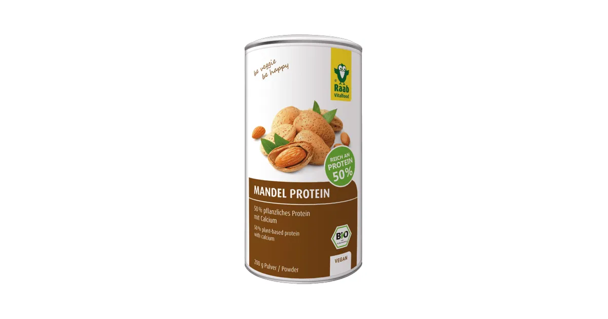 Almond protein powder (50%), organic