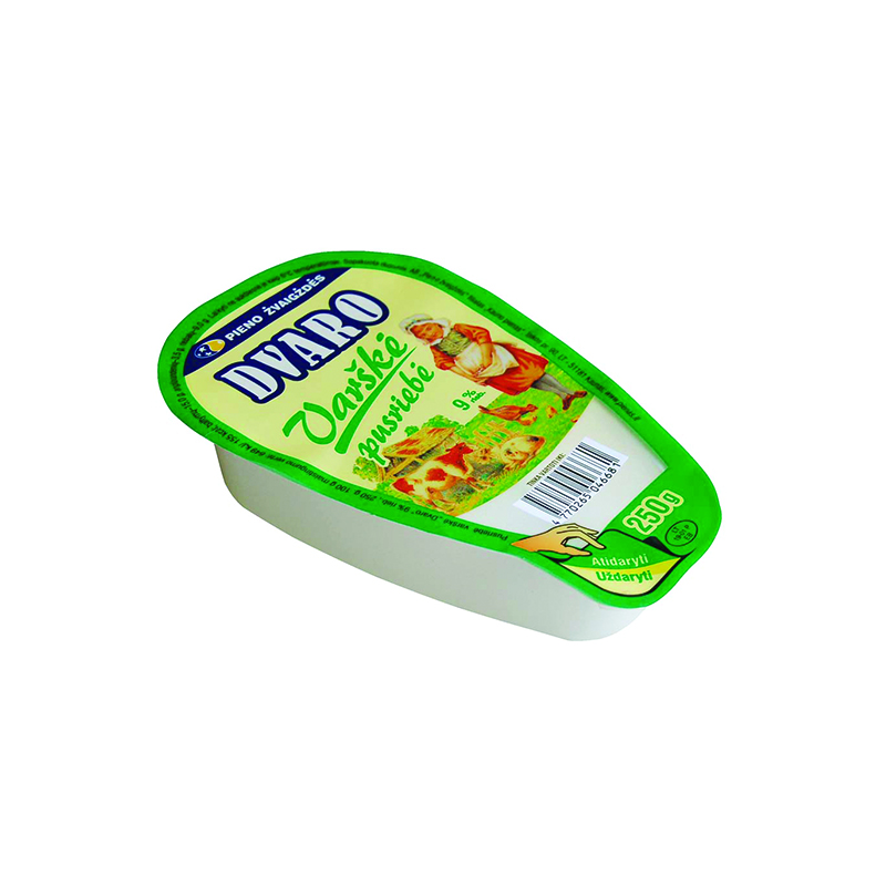 Curd DVARO, 9%, 250 g