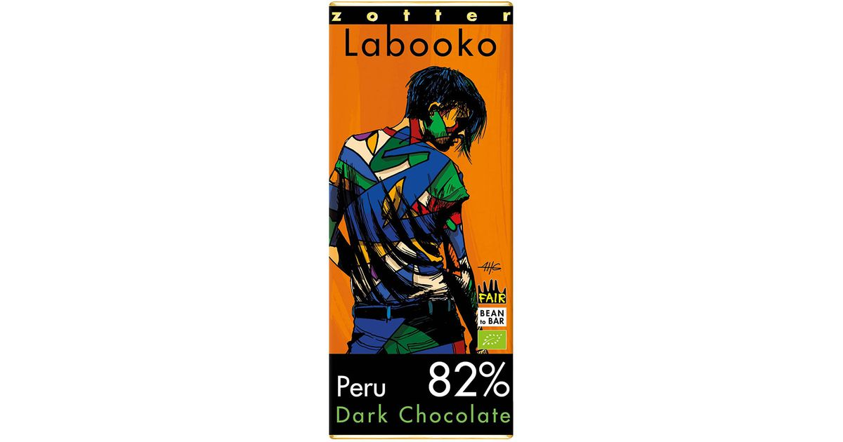 Juodasis šokoladas 82%, ekologiškas