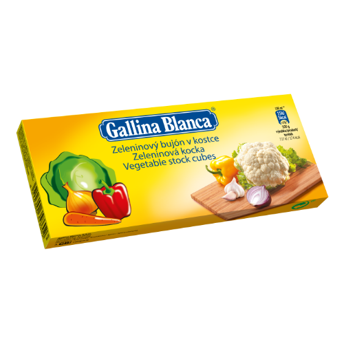 Vegetable broth GALLINA BLANCA, 8 pcs. 80 g