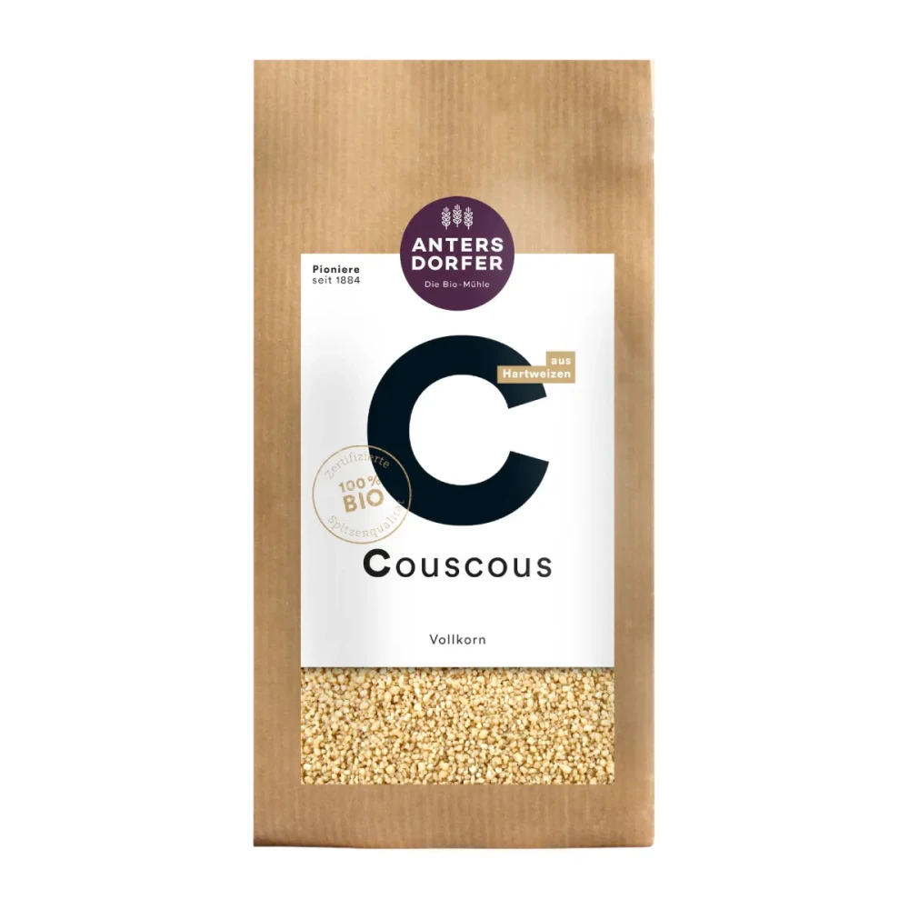 Organic whole grain couscous