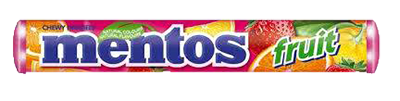 Pastilės MENTOS FRUIT, 38 g