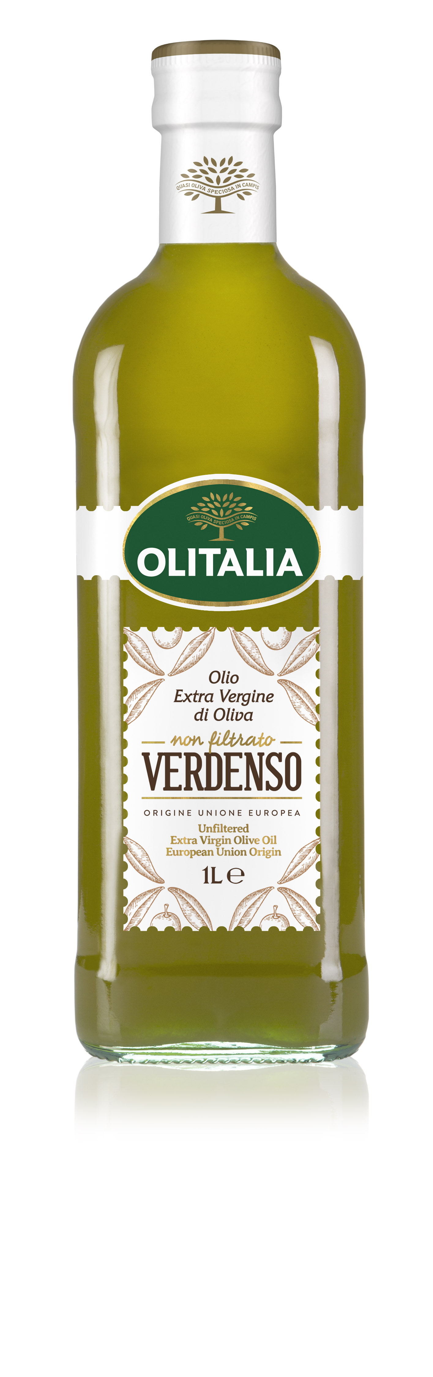 Unfiltered Extra Virgin olive oil VERDENSO, 1 l