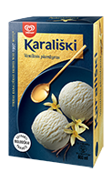 KARALIŠKI VANILINIAI ledai, 800 ml