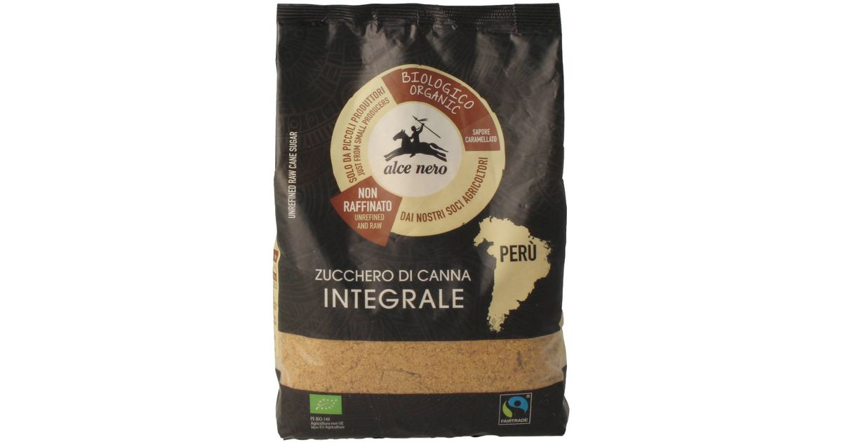 Unrefined cane sugar, organic