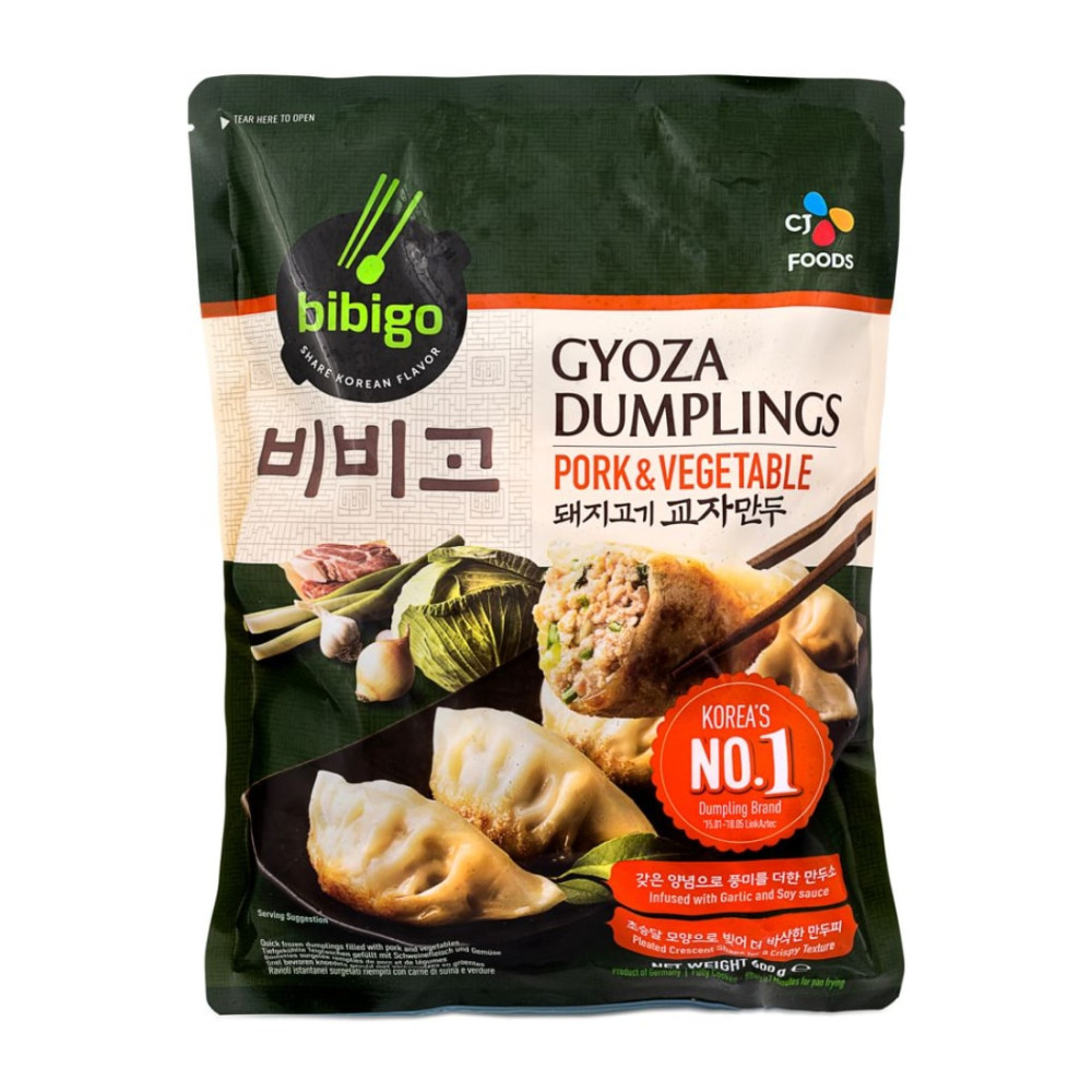 Koldūnai GYOZA su kiauliena ir daržovėmis, šaldyti