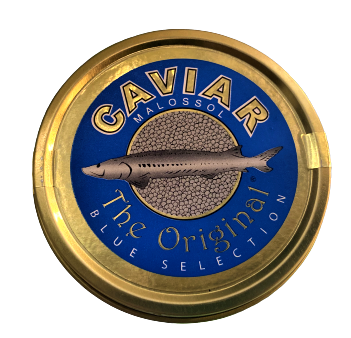 Baltojo eršketo ikrai juodieji BLUE SELECTION, 100 g