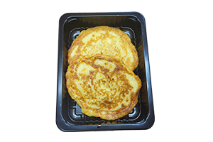 Kepti bulviniai blynai su mėsa, 300 g