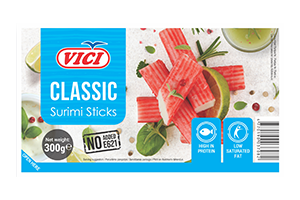 Atšaldytos krabų lazdelės VICI CLASSIC, 300 g